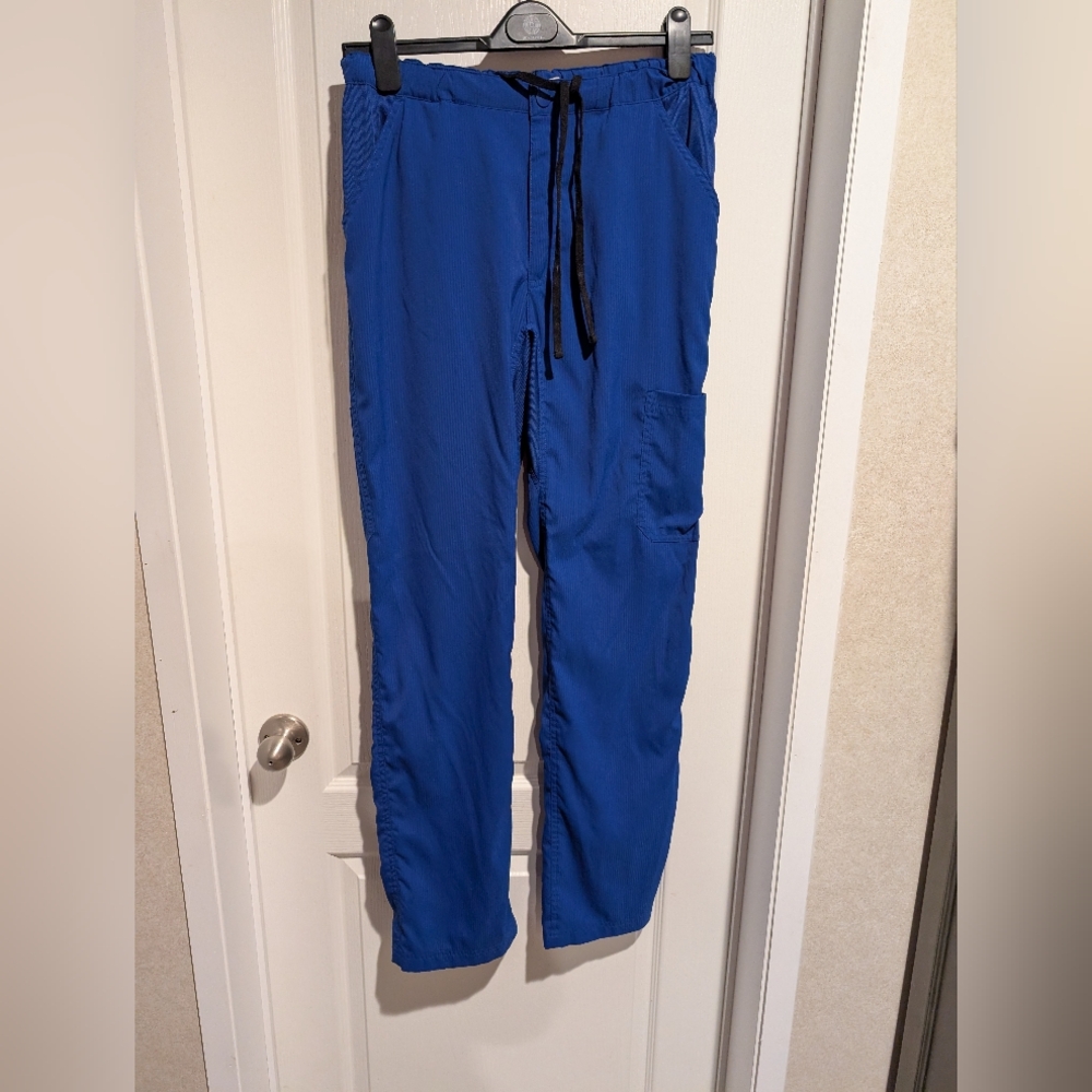 Koi Men's Vibrant Blue Cargo Pants